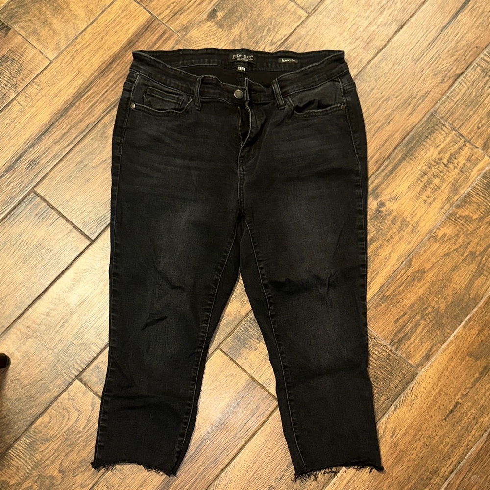 Judy Blue Dark Ankle Jeans